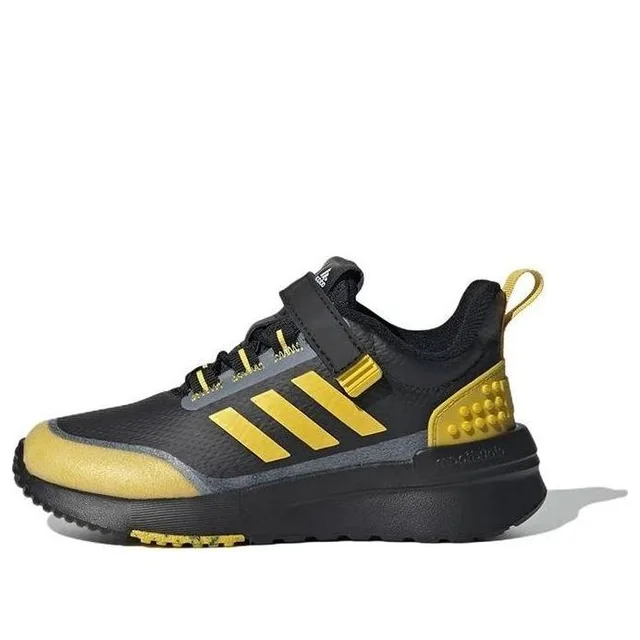 LEGO GW4002-1 adidas Racer TR x LEGO (Black Equipment Yellow) - Little Kids' Shoes