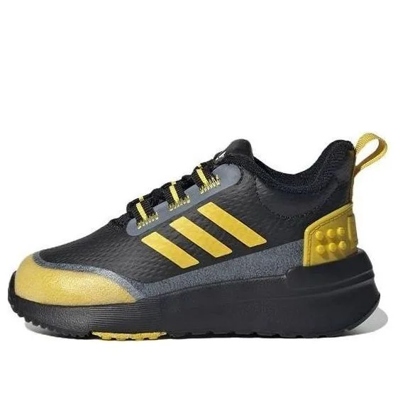 LEGO GW6420-1 adidas Racer TR I x LEGO (Black Equipment Yellow) - Infant Shoes