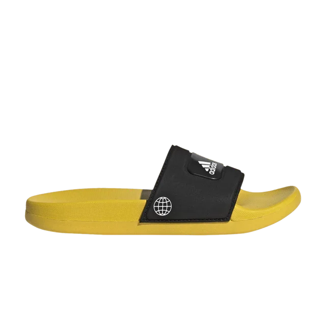 LEGO GW8111-1 adidas Adilette Comfort Slide J x LEGO (Equipment Yellow) - Kids' Slides
