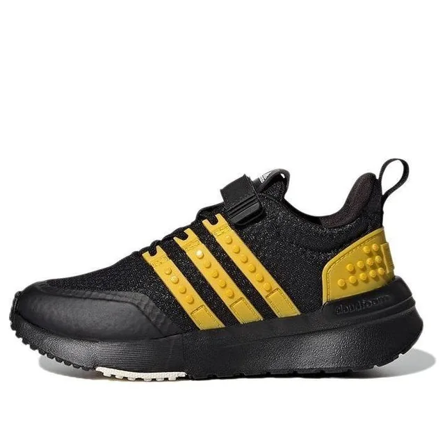 LEGO GX3180-1 adidas Racer TR EL x LEGO (Black Equipment Yellow) - Kids' Shoes