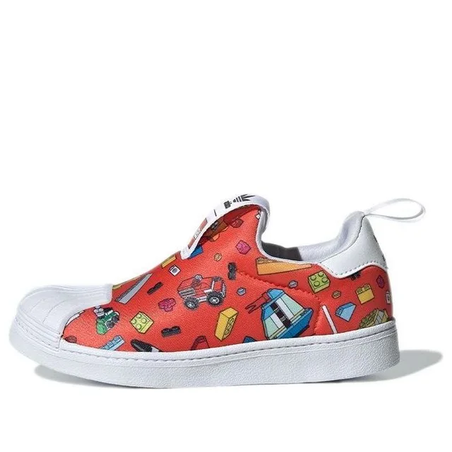 LEGO GX3286-1 adidas Superstar 360 x LEGO (All Over Print) - Kids' Shoes