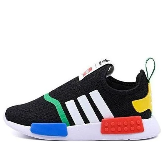 LEGO GX3329-1 adidas NMD 360 x LEGO (Black Multi) - Infant Shoes