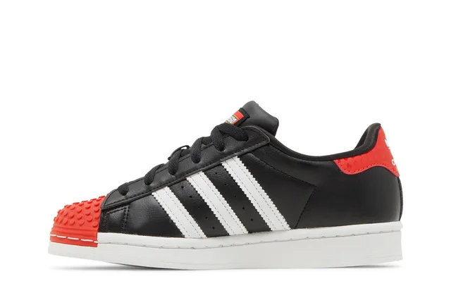 LEGO GX3382-1 adidas Superstar x LEGO (Core Black Red) - Kids' Shoes
