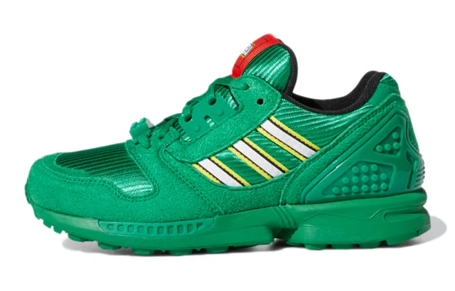 LEGO GZ8208-1 adidas ZX 8000 J x LEGO (Color Pack - Green) - Kids' Shoes