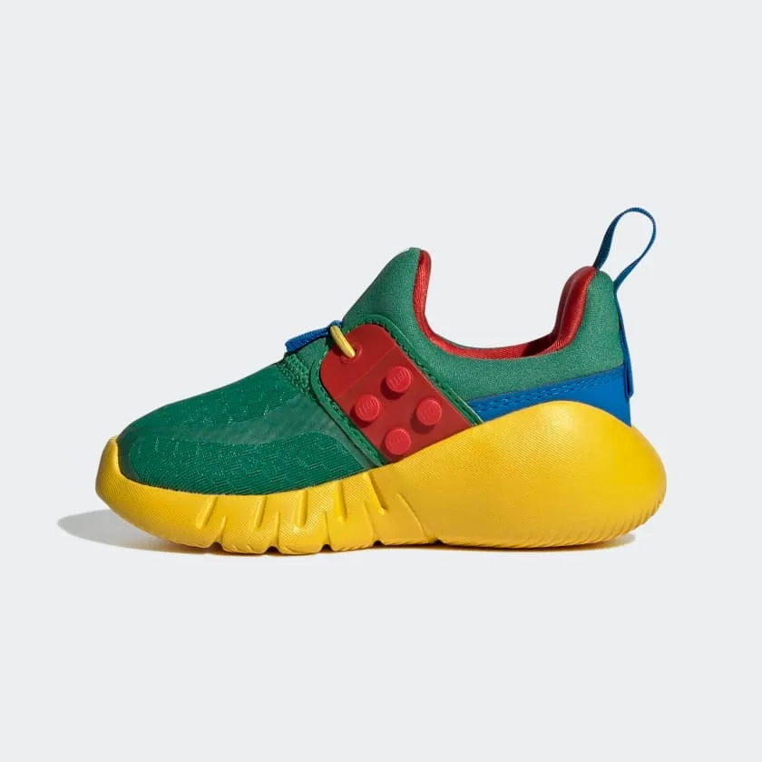 LEGO H05285-1 adidas RapidaZen I x LEGO (Core Green) - Infant Shoes