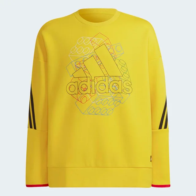 LEGO H65329-1 adidas x Classic LEGO Yellow Sweatshirt