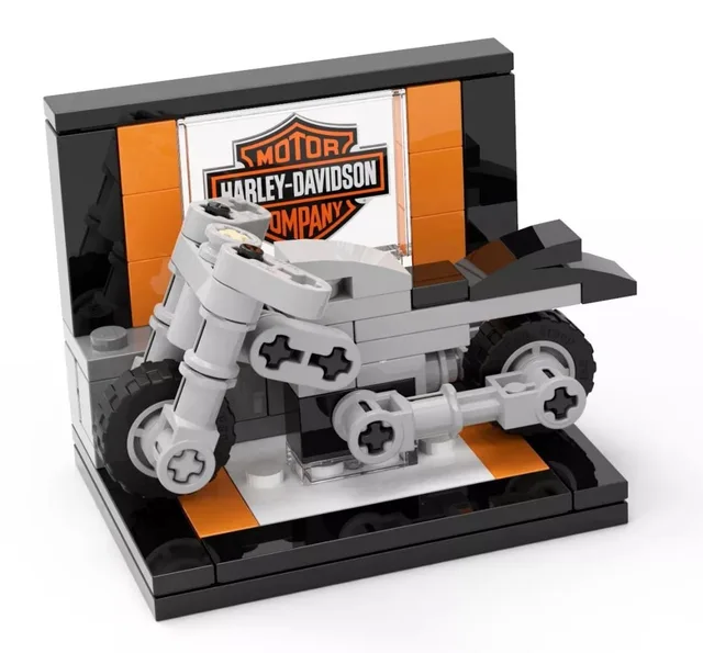 LEGO HARLEY-1 Harley-Davidson Mini Motorcycle