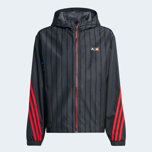 LEGO HB4469-1 adidas x Classic LEGO Grey Windbreaker