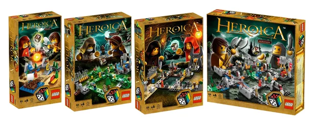 LEGO HEROICABOX-1 Heroica Gift Box with 4 Games - Limited Edition