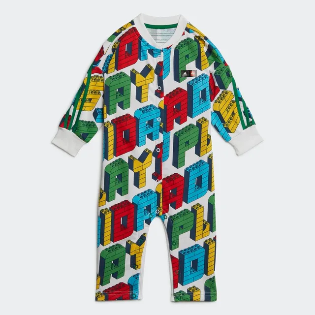 LEGO HM2211-1 adidas x Classic LEGO White adidas Play Bodysuit