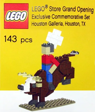 LEGO HOUSTON-2 LEGO Store Grand Opening Exclusive Set, The Galleria, Houston, TX