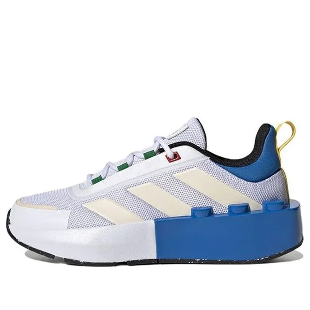 LEGO HP5883-1 adidas Tech Runner x LEGO (White Shock Blue) - Kids' Shoes