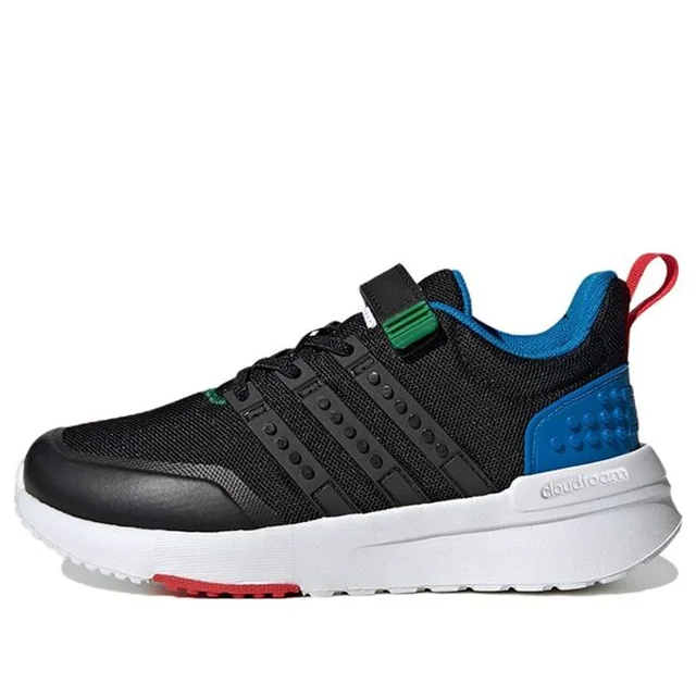 LEGO HQ1314-1 adidas Racer TR21 x LEGO (Black Shock Blue) - Kids' Shoes