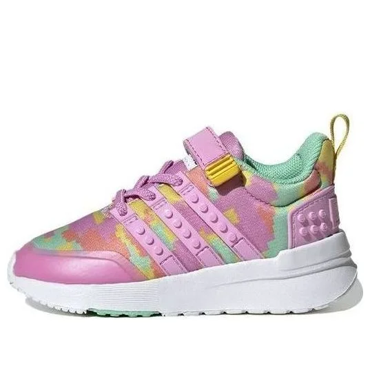 LEGO HQ1322-1 adidas Racer TR21 EL x LEGO (Digi Camo Bliss Orchid) - Infant Shoes