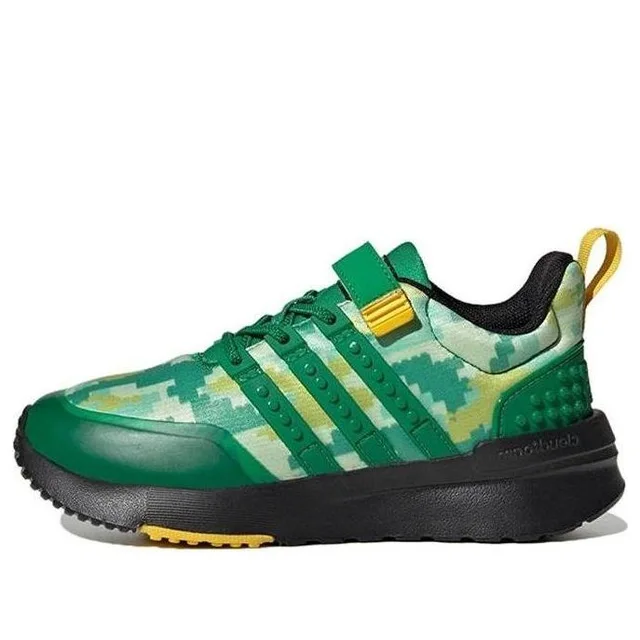 LEGO HQ1325-1 adidas Racer TR21 EL x LEGO (Digi Camo - Green) - Kids' Shoes