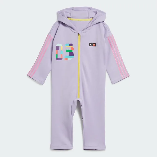 LEGO IB6175-1 adidas x Classic LEGO Shift Purple Bodysuit