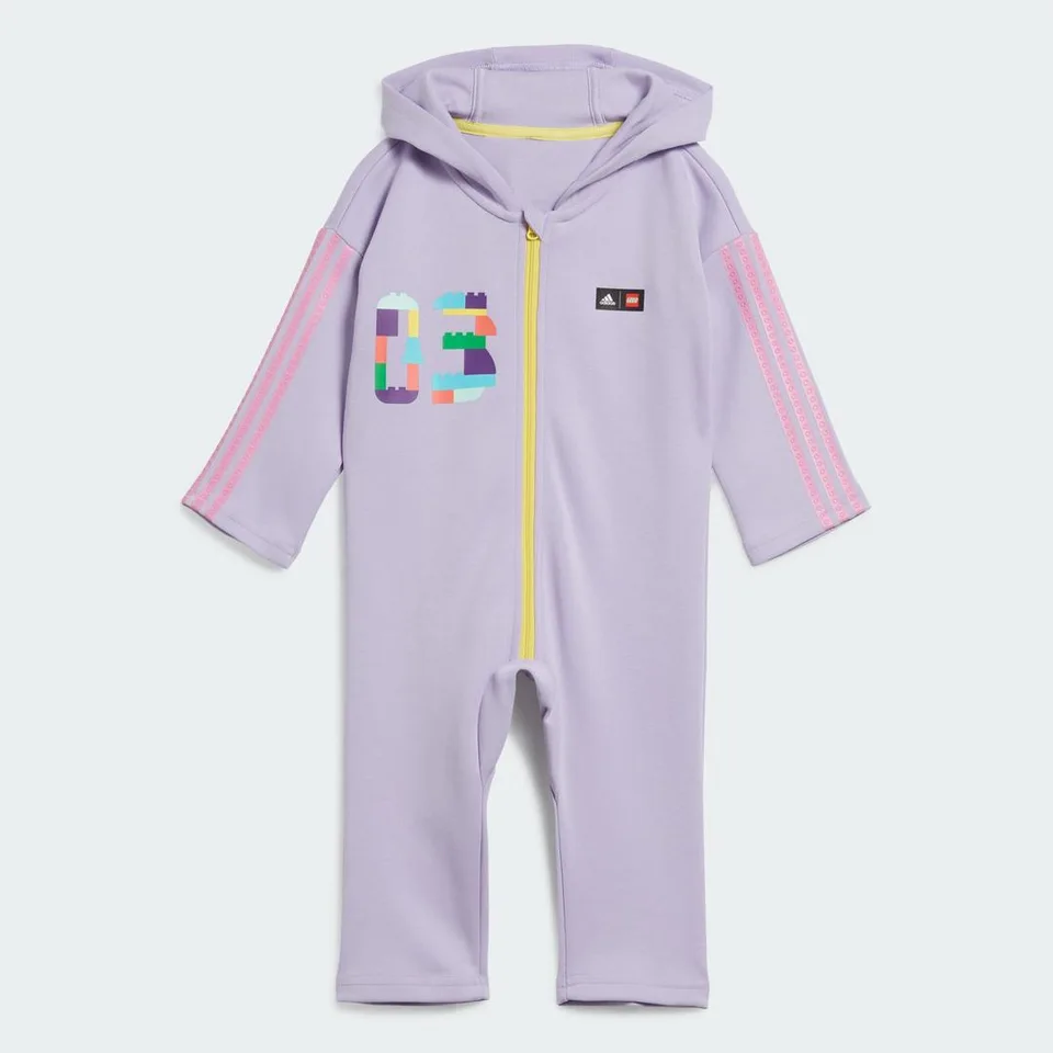 LEGO IB6175-1 adidas x Classic LEGO Shift Purple Bodysuit
