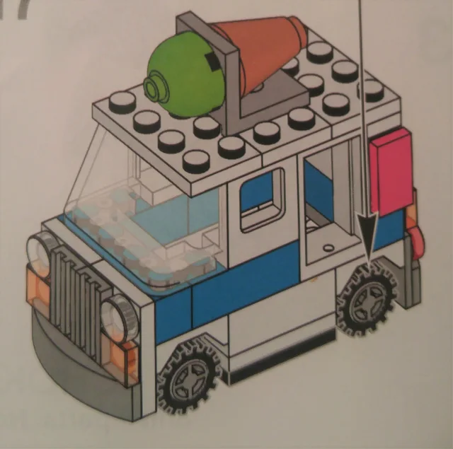 LEGO ICECREAMTRUCK-1 Ice Cream Truck