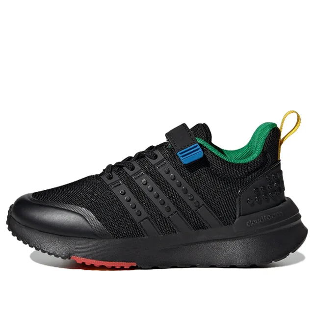 LEGO IF2889-1 adidas Racer TR21 EL x LEGO (Core Black Green) - Kids' Shoes