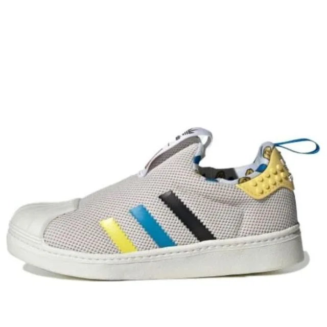 LEGO IF2919-1 adidas Superstar 360 x LEGO (Grey One) - Kids' Shoes