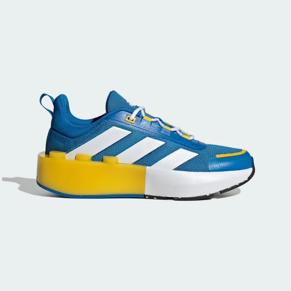 LEGO IG2884-1 adidas Tech Runner x LEGO (Shock Blue Equipment Yellow) - Big Kids' Shoes