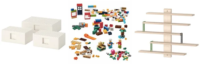 LEGO IKEAKIT-1 BYGGLEK Children Kit