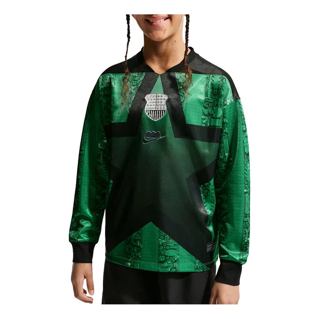 LEGO IO3128010-1 Nike x LEGO Collection Big Kids' Goalkeeper Jersey - Black