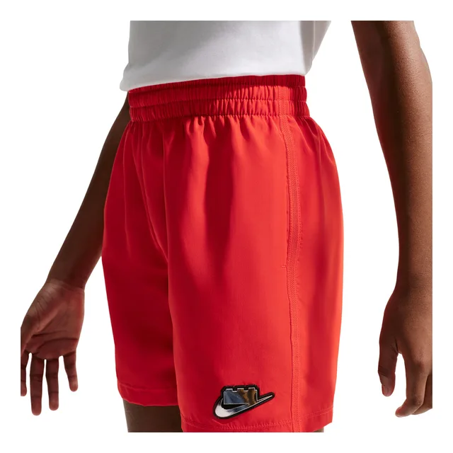 LEGO IQ7149612-1 Nike x LEGO Collection Big Kids' Shorts - Rush Red