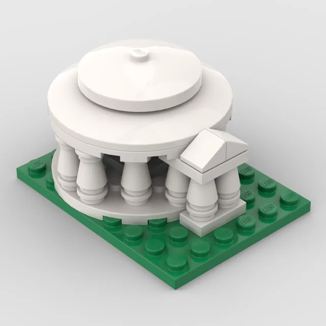 LEGO JEFFERSONMEMORIAL-1 Jefferson Memorial