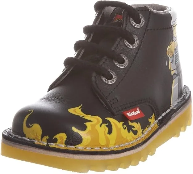LEGO KA10I0351BA1-1 Kickers Kids Kick Hi LEGO Classic Boot - Fire