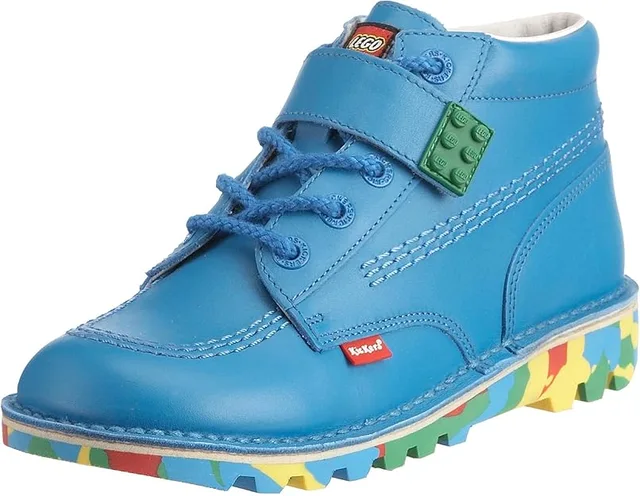 LEGO KF0001055BA2-1 Kickers Toddler LEGO Funky Boot - Blue