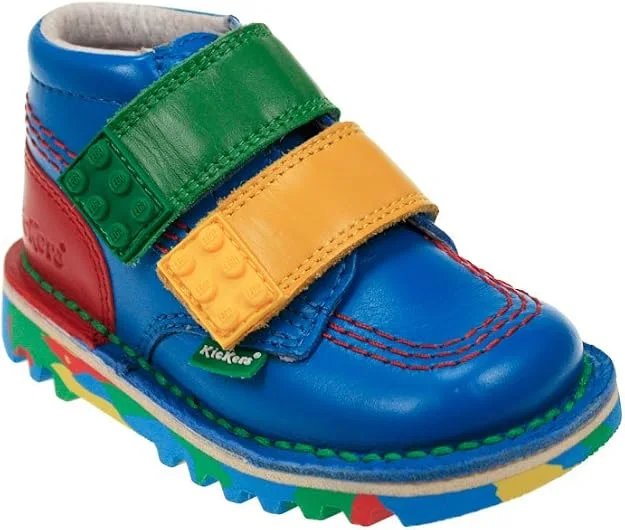 LEGO KF0001056B6E-1 Kickers Kids Strap LEGO Classic Boot - Blue
