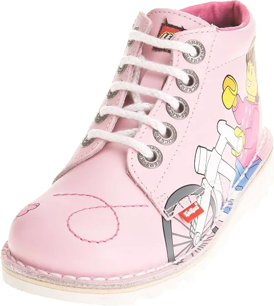 LEGO KS10I0101-1 Kickers Junior Kick Hi LEGO Lace-Up Boot - Bike