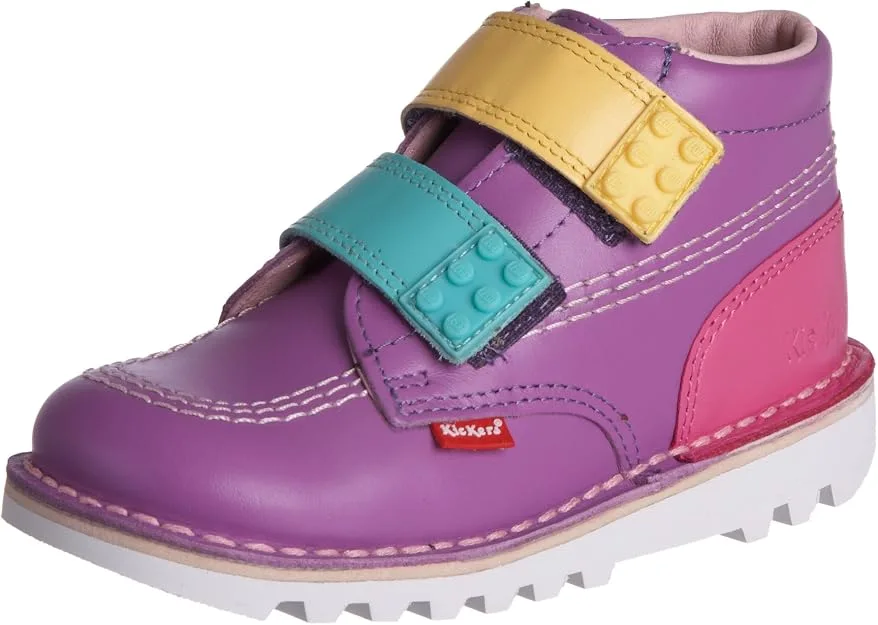 LEGO KS10I0103PA7-1 Kickers Kids Strap LEGO Classic Boot - Purple