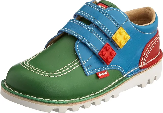 LEGO KS10I0107MS3-1 Kickers Kids Kick Lo LEGO Classic Shoe - Green