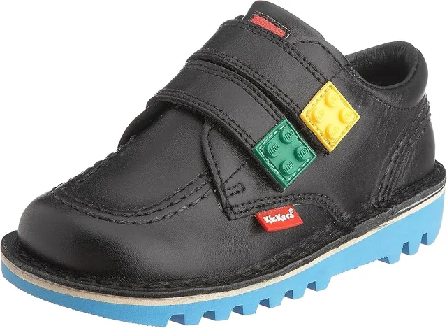 LEGO KS10J0108-1 Kickers Kids Kick Lo LEGO Classic Shoe - Black