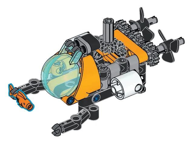 LEGO L0002290-1 Submarine