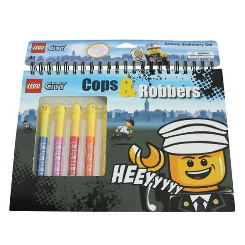 LEGO LE087-1 Cops & Robbers Activity Stationery Set