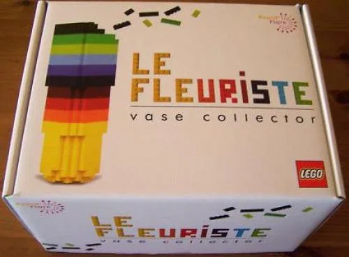 LEGO lfv1-1 Le Fleuriste Collector Vase - Rapid Flore Pop Color