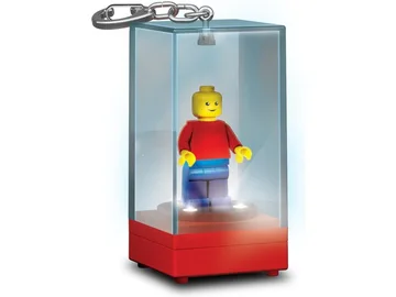 LEGO LGLKE75-Red-1 Key Chain Light Display Case - Red