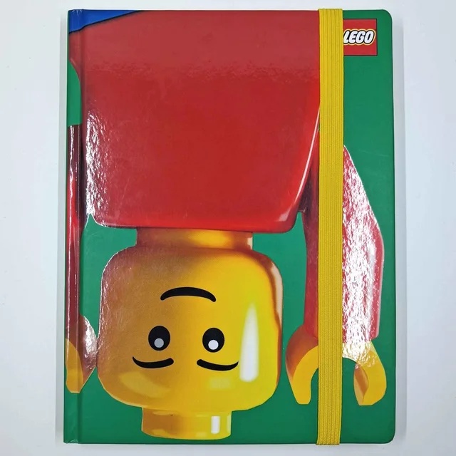 LEGO LGO3101-1 Journal 80 Sheets (Minifigure Upside Down)