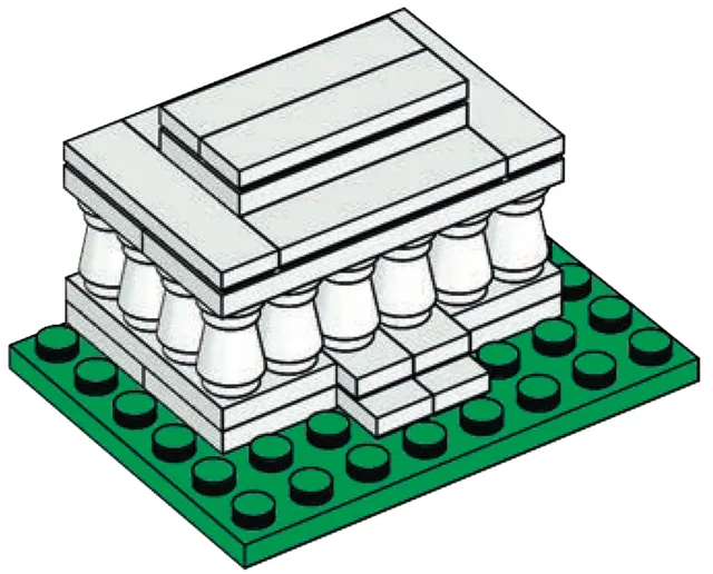 LEGO LINCOLNMEMORIAL-1 Lincoln Memorial