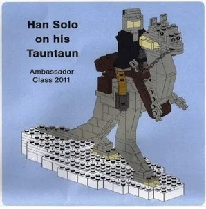 LEGO LLCA53-1 Han Solo on His Tauntaun