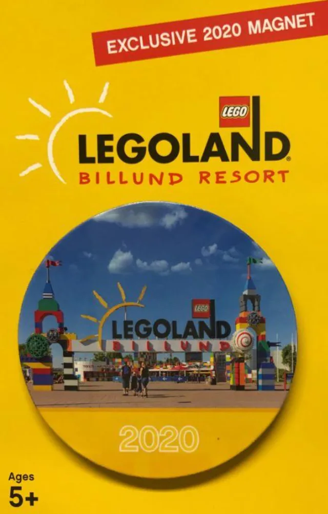 LEGO LLMAGNET-1 LEGOLAND Billund 2020 Magnet
