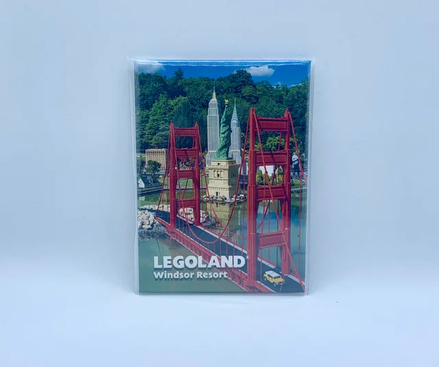 LEGO LLMAGNET-2 LEGOLAND Miniland USA Golden Gate Bridge Magnet