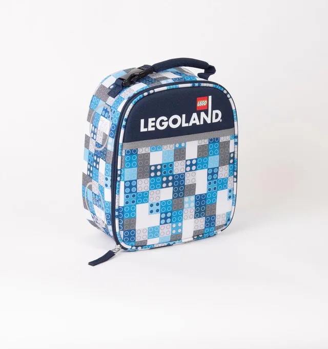 LEGO LUNCHBAG-3 2 x 2 Building Brick Lunch Bag (Blue)