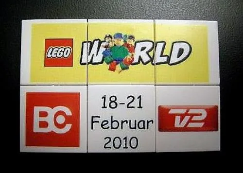 LEGO LWP03-1 LEGO World Denmark Puzzle Promo 2010