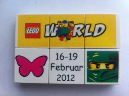 LEGO LWP05-1 LEGO World Denmark Puzzle Promo 2012