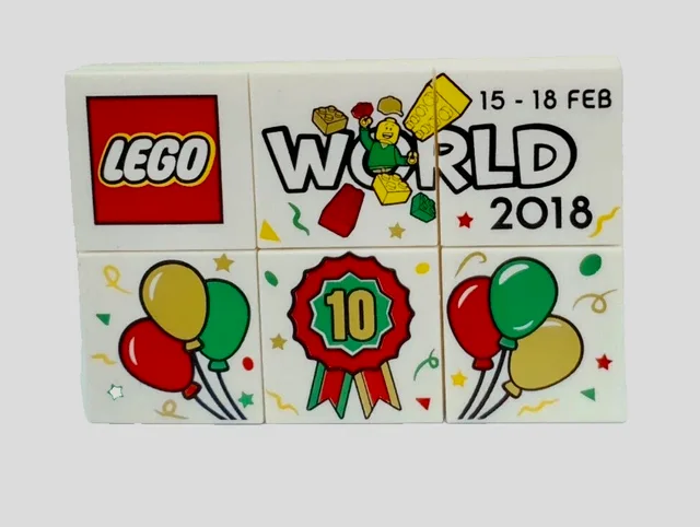 LEGO LWP12-1 LEGO World Denmark Puzzle Promo 2018