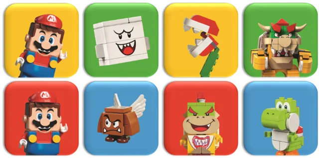 LEGO MAGNET-1 Super Mario Refrigerator Magnets